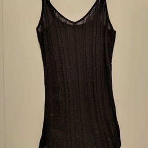 Like-new black sparkly Nic+Zoe tank top